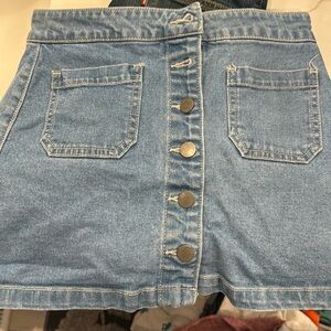 Jean skirt for girls - size 12